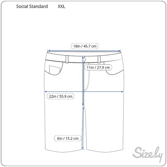 Social Standard by Sanctuary Shorts Womens XXL Green Casual Roll Tab Cuff - Picture 8 of 9
